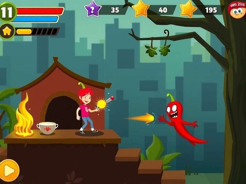 Mirchi Madness Game Screenshot